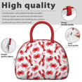thumbnail image 4 of Insulated Lunch Bag Women, Reusable Crab and Lobsters Tote Lunch Box, Leakproof Cooler Lunch Bags for Work Office Travel Picnic, 4 of 6