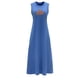 thumbnail image 1 of Vestido largo de verano para mujer, vestido holgado de corte A para fiesta en la calle XL, 1 of 7