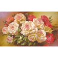 thumbnail image 3 of Dvoretskiy, Petrovich 14x10 Black Modern Framed Museum Art Print Titled - Glamour Roses, 3 of 5