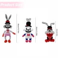 thumbnail image 3 of HUASHENG 13.3Inch Plush Stuffed Figure Pillow For Room Decor For Game Fans Looking For Game Scary Bunny Plush Action Figures, 3 of 5