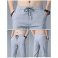 thumbnail image 6 of Men\'s Trousers Loose Straight-Leg Casual Pants Thin Quick-Drying Sports Pants, 6 of 9