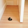 thumbnail image 4 of Dome Door Stop Wall Protector with Rubber Stopper, Design House Oil Rubbed Bronze Floor Mounted Door Stoppers, 5-Pack, 181891, 4 of 14