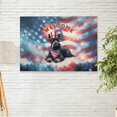 thumbnail image 2 of Scottish Terrier Patriotic Welcome for 4Th of July Independence Day Horizontal Matte Canvas Poster Scottie Dog Lover Gifts Wall Art Home Decor - 00010, 2 of 5