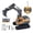 Yellow & Black, variant on Mini Remote Control Excavator 6-Channel RC Construction Vehicle - Includes Steering Wheel Remote, USB Charging Cable, Screwdriver & User Manual, Yellow & Black, 6-Way Movements - For Kids Indoor Outd
