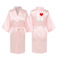 thumbnail image 1 of TIMIFIS Ensembles de Robes en Soie pour Couples, Robes de Spa d'Hôtel, Robes de Mariée et de Marié, Robes de Fête Nuptiale 1Pcs PRING/Été, 1 of 5