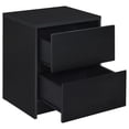 thumbnail image 3 of Westpark 2-drawer Nightstand LED Lights and USB Black, 3 of 14
