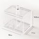 thumbnail image 2 of Caja Dispensadora de Almohadillas de Acrílicas con 4 Rejillas para Hisopos con Tapa, 2 of 9