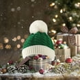 thumbnail image 6 of Baby Christmas Hat Knit Santa Hat Winter Baby Boy Girl Christmas Xmas Newborn Toddler Kids Christmas Beanie, 6 of 9