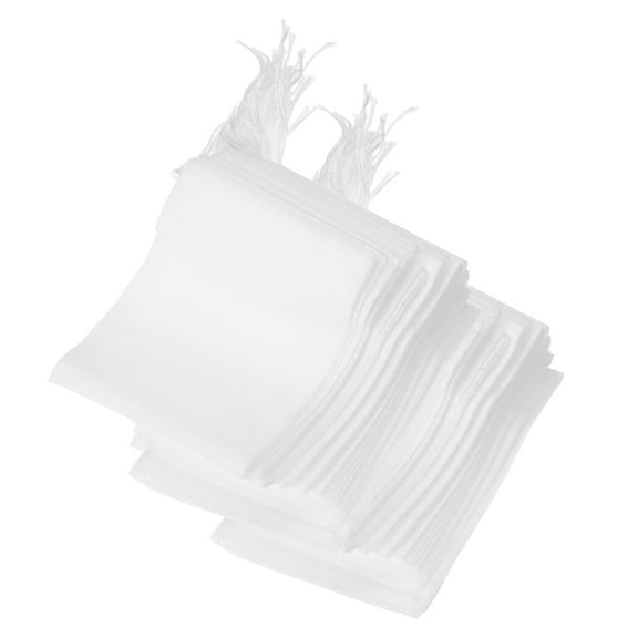 200 Pcs Disposable Tea Bags for Loose Leaf Tea, Tea Filter Bags Empty Tea Bags (3.1 x 2.4inch)