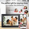 thumbnail image 4 of Frameo 10.1 Inch WiFi Digital Picture Frame 32GB Storage 1280x800P IPS HD Touch Screen Send Photos Videos Anywhere Gift for Parents Grandparents, 4 of 7