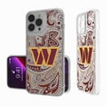 thumbnail image 4 of Washington Commanders iPhone Clear Paisley Design Case, 4 of 7