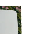 thumbnail image 3 of Ambesonne Exotic Fitted Sheet, Tropical Jungle Art Flowers, California King, Soft Pink and Reseda Green, 3 of 5
