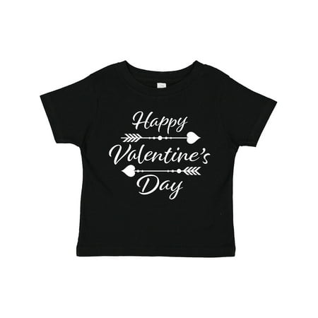 

Inktastic Happy Valentines Day with Arrows Gift Toddler Boy or Toddler Girl T-Shirt