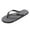 Grey, variant on Flip Flops For Men Soft Cushion Footbbed Slippers Water friendly Slippers with Arch Support