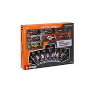 Bburago Formula Racing McLaren1:43 Scale Diecast Race Play Cars with Display Stand 7 pack