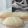 thumbnail image 2 of Scheam 3 in 1 Loofah Exfoliating Body Scrubber Set, Natural Loofah Back Scrubber for Shower and 2 Lager Loofah Sponge Pads for Body for Women and Men，Beige, 2 of 5