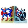 Superman and Batman 8-1/4" Deluxe Bookends