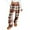 Saffron, variant on Women's Plush Christmas Pattern Pajama Pants Soft Elastic Waist with 2 Pockets, Black, L