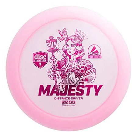 discmania active premium majesty distance driver golf disc [colors may vary] - 165-170g