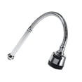 thumbnail image 1 of Billuyoard Extensión de aireador de grifo, rociador de agua de grifo flexible, lavabo, acero inoxidable, plástico, lavado, cabezal de ducha, mejora Accesorios de baño, 1 of 6