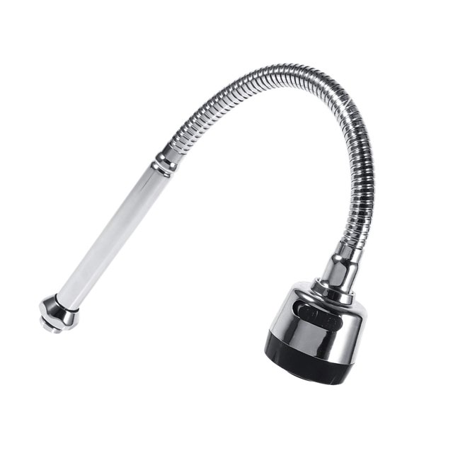 Billuyoard Extensión de aireador de grifo, rociador de agua de grifo flexible, lavabo, acero inoxidable, plástico, lavado, cabezal de ducha, mejora Accesorios de baño