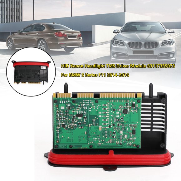 HID Xenon Headlight TMS Driver Module 63117355073 For BMW 5 Series F11 2014-2016