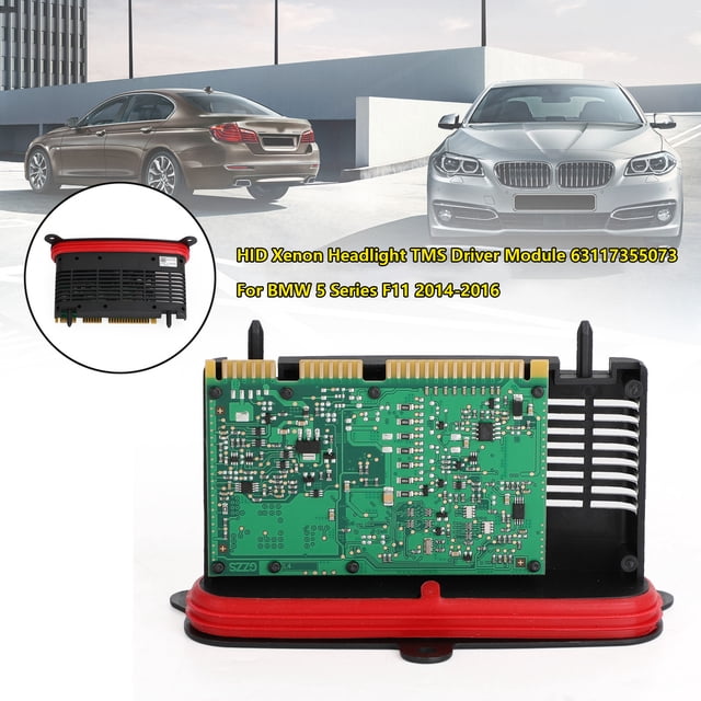 HID Xenon Headlight TMS Driver Module 63117355073 For BMW 5 Series F11 2014-2016