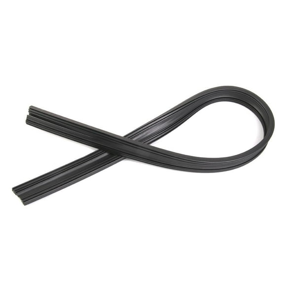 2Pack Windscreen Bracketless Wiper Refills Natural Rubber Strips