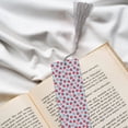 thumbnail image 6 of Kdxio Strawberries Print Metal Tassel Bookmarks,Perfect Gift for Art Lovers and Bookworms Metal Bookmarks for Women, 6 of 8