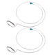 thumbnail image 1 of 2 Lupas de Ojo de Alambre de Acero, Soporte para Gafas, Cabezal de Banda para Lupa de Reparación de Relojes jinwen soporte de alambre para lupas, 1 of 6
