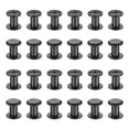 thumbnail image 1 of 24 Juegos de Tornillos Chicago, Tornillo de Poste de Unión Phillips de Hierro Galvanizado de 8mm L para Cinturón de Cuero, Álbum de Recortes, Álbumes de Fotos, Negro, 1 of 6