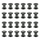 thumbnail image 1 of 24 Juegos de Tornillos Chicago, Tornillo de Poste de Unión Phillips de Hierro Galvanizado de 8mm L para Cinturón de Cuero, Álbum de Recortes, Álbumes de Fotos, Negro, 1 of 6