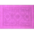 thumbnail image 1 of Ahgly Company Indoor Rectangle Oriental Purple Traditional Area Rugs, 6' x 9', 1 of 4