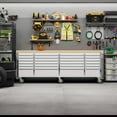thumbnail image 2 of Danolapsi 96 Inch Tool Chest,Tool Cabinet with 24 Drawers,Mobile Storage Cabinet with Locking System,Stainless Steel Material and Sturdy Structure,High Capacity for Workshop,Garage,Kitchen and Home, 2 of 7