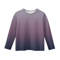 thumbnail image 2 of TQWQT Graphic Long Sleeve Shirts for Girls Cute Graphic Tshirts Kids Crewneck Size 3-4 Girls Tops Tween Girls Clothes, 2 of 5