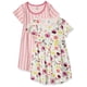 thumbnail image 1 of Touched by Nature Bebé Niñas Algodón Orgánico Manga Corta y Manga Larga Vestidos Casual Vestido Niño Botánico Manga Corta 5T US, 1 of 1