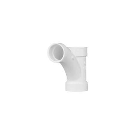 Charlotte Pipe PVC005021200 3 In. X 3 In. X 1-1/2 In. Reducing Tee-Wye PVC Tee