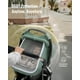 thumbnail image 3 of Funda de asiento de coche para bebé Blissful Diary, de malla, a prueba de viento, color verde romano, 3 of 7