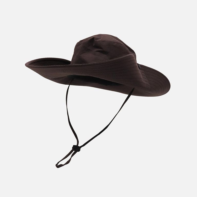 HAiming Womens Wide Brim Sun Hat Summer Floppy Hats Packable  display picture 1