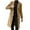 Khaki, variant on Fgnfyis Mens Jackets Plus Size Winter Coat Lapel Long Sleeve Padded Thicken Wool Blend Overcoat Stand Collar Winter Coats for Men Black L