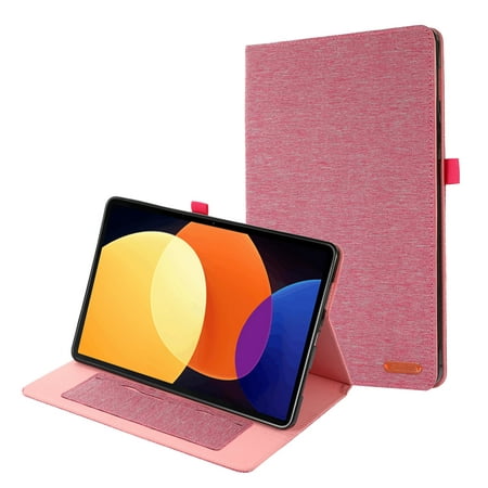 For Xiaomi Mi Pad 5 Pro 12.4 Fabric Leather Tablet Case