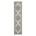 thumbnail image 2 of SAFAVIEH Skyler Collection 6'7" Square Grey/Ivory SKY126K Boho Chic Distressed Medallion Non-Shedding Living Room Bedroom Dining Home Office Area Rug, 2 of 11