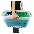 thumbnail image 7 of SAMMART Collapsible Plastic Laundry Basket - Foldable Pop Up Storage Container/Organizer - Portable Washing Tub - Space Saving Hamper/Basket, 7 of 7