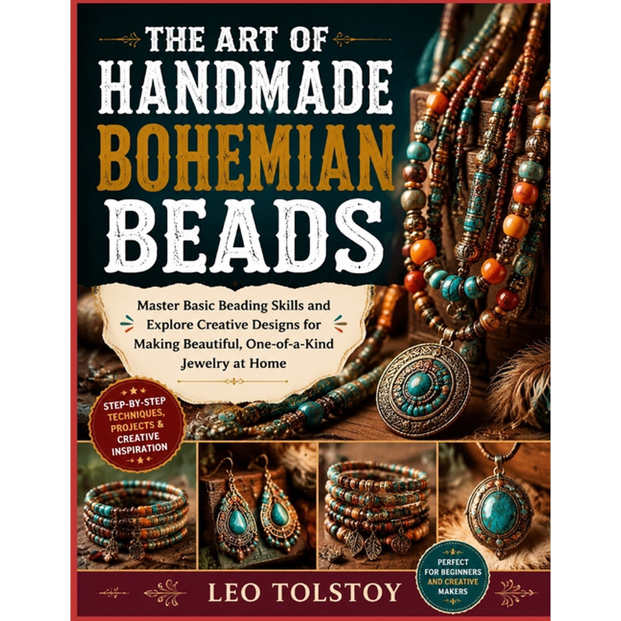 The Art of Handmade Bohemian Beads: Master Basic Beading Skills and Explore Creative Designs for Making Beautiful, One-o, (Paperback)