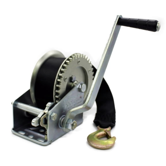 WINCH MALACATE MANUAL 1200 LIBRAS CON BANDA MILER CARGO