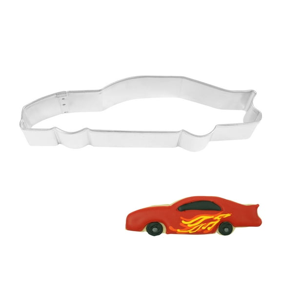 R&M International Race Car 5" Cookie Cutter