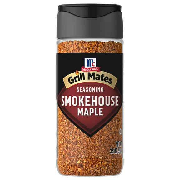 Grill Mates Seasoning, Smokehouse Maple, 3.5 oz Bottle