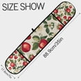 thumbnail image 3 of Yayeee Double Oven Mitt Kitchen Heat Resistant Baking 35" x7" Quilted Glove, Apple Leaves Pattern, 3 of 6
