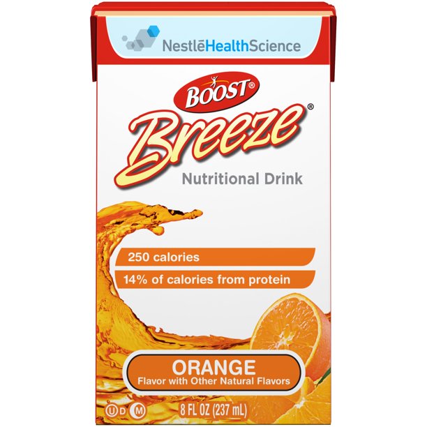 Nestle Boost Breeze Orange Liquid Nutrition Drink, 8 Fl. Oz. Walmart