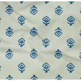 thumbnail image 5 of oneOone Cotton Poplin Twill Light Blue Fabric Block Sewing Craft Projects Fabric Prints By Yard 56 Inch Wide-DQ, 5 of 5